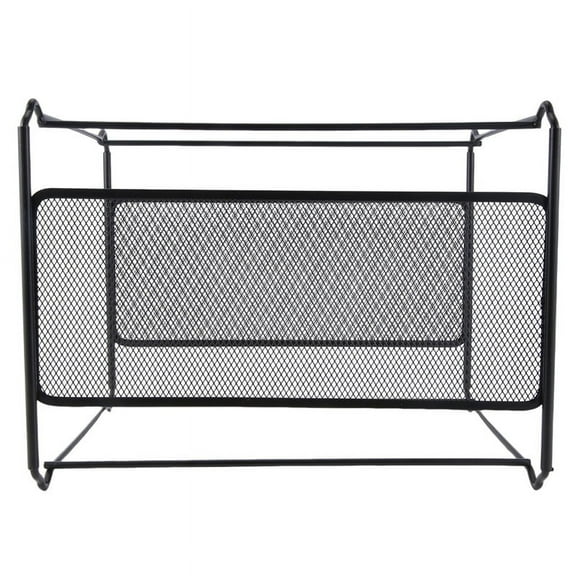 2024 TOP! A4 Mesh Metal File Organizer Box Hanging Folder Desk Storage Holder Shelf for Office Home