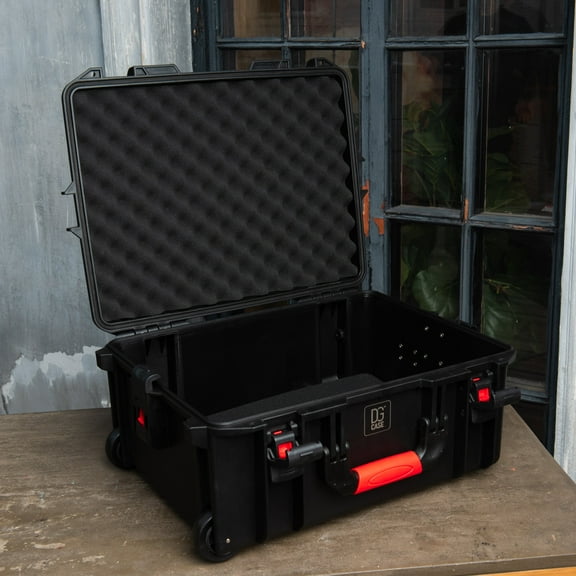 22" Hard case with Pick`n`Up foam and wheels, Extendable handle - DGCASE@60-02 | int: 19.29 x 14.37 x 7,48 in
