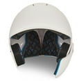 thumbnail image 4 of Champro Sports HX Gamer Plus Baseball Batting Helmet Universal Jaw Guard Senior White, 4 of 5