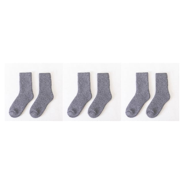 Matsuzay Calcetines Calcetín de lana Grueso Equipo que absorbe el sudor Calcetín de regalo de Navidad Type4 NO4