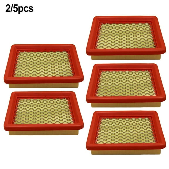 2 Pcs Red Yellow Air Filters, 4x4-15/16x1 inches(W*L*H) Air Filter 951-15245 751-15245 for Cub--Cadet 490-200-M065 Fits 159cc 1X65 Engine