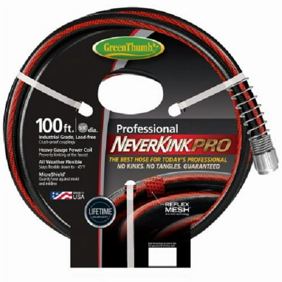 Teknor-ApexGT8844-100 5/8" x 100' FT Neverkink Commercial Duty Garden Hose - Quantity of 2