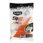 Energizer Schick ST2 Slim Twin Razors, 12 ea