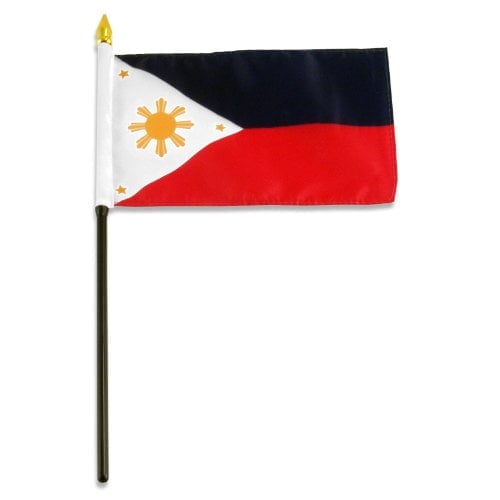 Philippines flag 4 x 6 inch