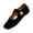 Black, variant on Women's Square Toe Mary Jane Flats Classic Buckle Strap Leather Shoes Closed Toe Fashion Slippers for Office Work Green