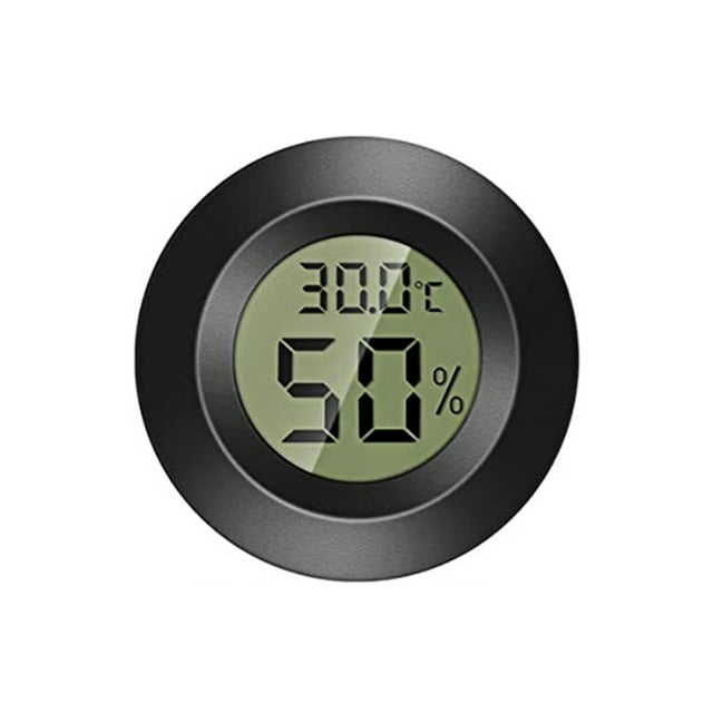 Termómetro higrómetro Irfora Higrómetro para interiores Termómetro Medidor de humedad Monitor con temperatura -0 ℃ -50 ℃ (32 ℉ -122 ℉) y Humedad 10% RH-99% RH Sensor para mascotas en el sótano de Irfora Termómetro higrómetro
