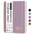 thumbnail image 1 of Cuaderno ZOTIA A5 de tapa dura con espiral, 140 páginas, morado, 1 of 7