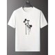 thumbnail image 1 of Camisetas de manga corta con estampado de estrellas para hombre, cómodas, informales y transpirables, ideales para entrenamiento físico, jogging y actividades al aire libre., 1 of 6