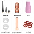 thumbnail image 3 of BESTYASH 1Set Tig Welding Torch Kit with Stainless Steel Welding Tip and Cup Gasket Set, 3 of 6