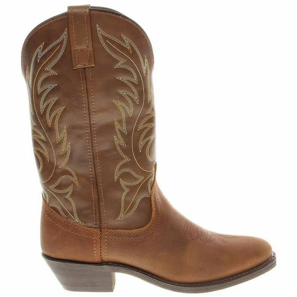 mid calf western boot