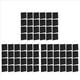 thumbnail image 1 of Paneles de Espuma Acústica Cuñas Paquete de 72 Paneles Acústicos 1 X 12 X 12 Pulgadas Azulejos Absorbentes de Sonido de Estudio Techo de Grabación, 1 of 5