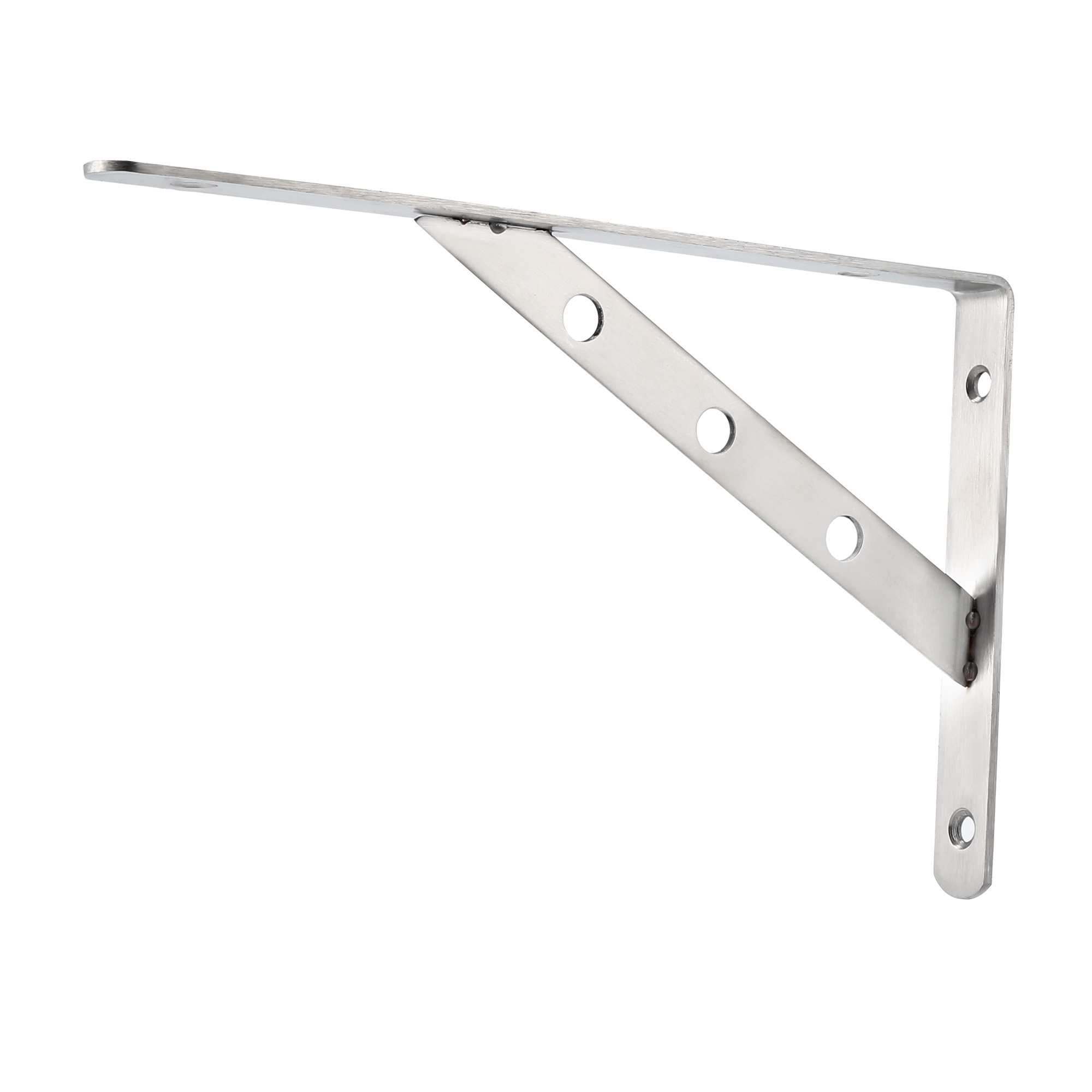 Shelf Bracket, 10"L x 6"H x 0.1"T HeavyDuty Welding L Brackets Right