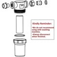 thumbnail image 4 of 3/4" En Hose Filter For Pressure Sediment Filter Filter Filter With 2 X 100, 4 of 5