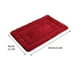 thumbnail image 3 of Fiudx Juego de Alfombrillas de Baño de Microfibra Suave, Lujosas Alfombras de Baño, Ultraabsorbentes y Antideslizantes, Lavables a Máquina, Ideales para Bañera, Ducha y Lavabo, Regalo de Decoración p, 3 of 3