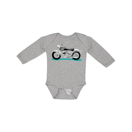 

Inktastic Motorcycle Boys or Girls Long Sleeve Baby Bodysuit