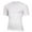 White 2PC, variant on MISS MOLY Men Shapewear Vest Seamless Abdomen Slim T-Shirt Classic Abs Body Shaper