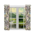 thumbnail image 3 of BSDHOME India Collage Window Curtain Kitchen Curtain 26x39 inches (Two Piece), 3 of 3