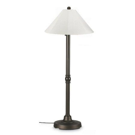 UPC 833353001079 product image for San Juan Weatherproof Floor Lamp (Bronze, Antique Beige Linen) | upcitemdb.com