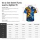 thumbnail image 5 of Balery Sunflower Starry Night Vibes Camisas hawaianas de manga corta para hombre, camisas playeras de corte holgado, camisas de vacaciones con botones,Large, 5 of 7
