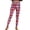 Pink-2, variant on Valentine's Yoga Pants for Women Elastic Waist Heart Print Stretch Leggings White-3 2XL
