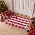 thumbnail image 3 of KUETH 2'x5' Christmas Machine Washable Runner Rug, Non-Slip Rugs for Kitchen, Hallway and Entryway, Red, 3 of 8