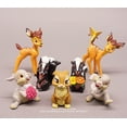 thumbnail image 1 of Figuras de acción de Disney Bambi para niños, juguetes coleccionables de figuras de acción, postura, decoración Anime, regalo, 6-9cm, 7 unids/set/Set Gong Bohan LED, 1 of 1