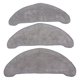 thumbnail image 1 of KDJ 3-Pack Microfiber Mop Cloth for T10+ Robot Vacuum Cleaner, Washable Reusable Replacement Pads, Strong Water Absorption, Compatible with Hard Floors, Easy Maintenance, 1 of 10