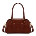 thumbnail image 4 of Wrangler Women Dome Top‑Handle Purse Medium Shoulder Handbag with Detachable Crossbody Strap, Dark Brown, 4 of 8