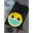 thumbnail image 3 of Icon With A  Mask Women T-Shirt, Female Medium, 3 of 4