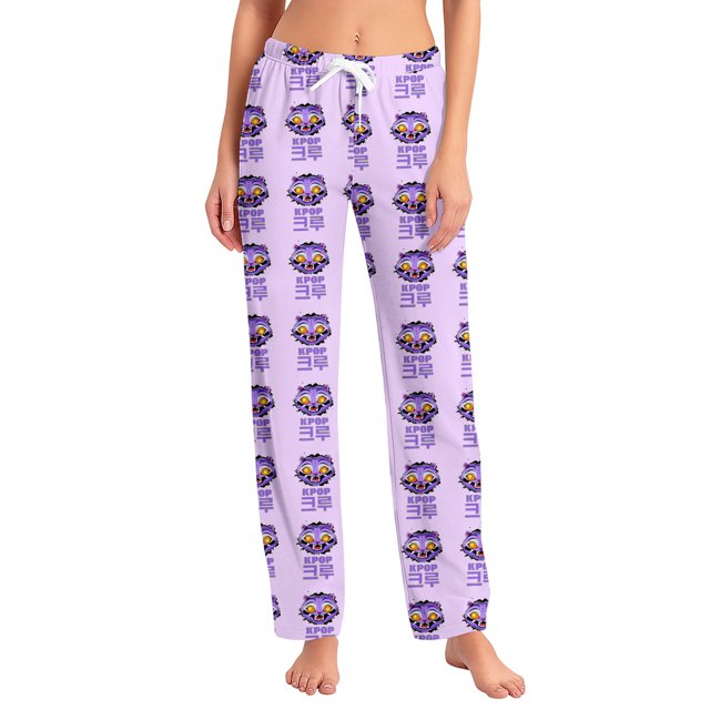 KP-op De&mon Pjamas Soft 3D Printing Pj Pants Lounge Pants Hunters Comfy Sleepwear Lounge Bottoms S