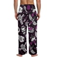 thumbnail image 3 of Men's Sleeping Pajama Pants – Purple-HotRod - Men's Pajamas - M, 3 of 5