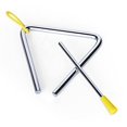 thumbnail image 1 of yueton Triangle Musical en Acier de 5 Po avec Gâchette, 1 of 2