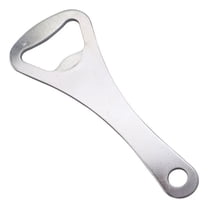 Bottle Opener - Handheld Beer Opener for Bartender - Flat Beer Bottle Openers with Stainless Steel - Beer Can Opener Tool for Bar, Restaurant & Kitchen