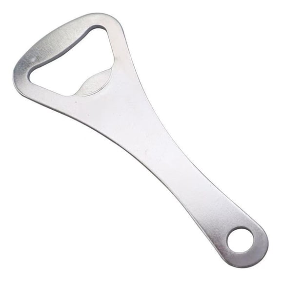 Bottle Opener - Handheld Beer Opener for Bartender - Flat Beer Bottle Openers with Stainless Steel - Beer Can Opener Tool for Bar, Restaurant & Kitchen