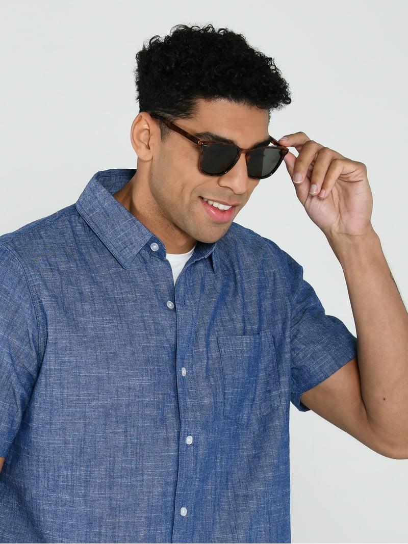 Foster Grant TruPolar Tortoiseshell Square Men's Polarized