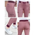thumbnail image 4 of Adar Pro Heather Scrubs For Women - Ultimate Yoga Jogger Scrub Pants, 4 of 7