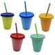 thumbnail image 1 of Injueey Con tapas de paja, taza de paja reutilizable, taza de café, jugo, taza de paja, fondo de plástico personalizado, taza portátil para Utensilios de cocina Injueey HA003548-00, 1 of 6