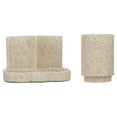 thumbnail image 5 of Better Homes & Gardens 3 Piece Natural Sandstone Bath Accessories Sets, Beige, 5 of 5