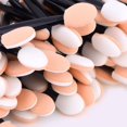 thumbnail image 1 of HSHDLDF Disposable Dual Sided Eyeshadow Brush, Sponge Tipped Cosmetic Makeup Eyeshadow Applicator Brush - 50 PCS, 1 of 5