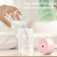 thumbnail image 4 of UNLLLL Small Humidifier, 280ml Desktop Humidifier, Quiet, Night Lighting Function, Two Spray Modes, Automatic Shutdown Of Bedroom, Room And Office, for Home, Outdoor, Car, 4 of 4