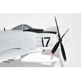 thumbnail image 4 of VMA-331 Bumblebees A-1H Skyraider Model, AD6  Navy, 1/33 Scale Model, Mahogany, 4 of 8