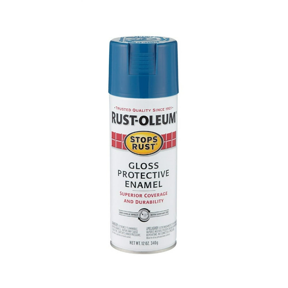 RustOleum Stops Rust Gloss Royal Blue Spray Paint 12 oz.
