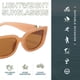 thumbnail image 3 of Gafas de sol europeas y americanas con protección solar para viajes, hechas de PC, metal, 3 of 5