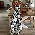 thumbnail image 3 of Animal Print Patterns Sleeveless Dress Woman Fashion Long Dresses Women's Summer Suit Dress Summer 2025 Women, 3 of 7