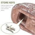 Gong Stone Key Hider Fake Rock Key Holder Stone Resin Key Storage Box