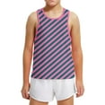 thumbnail image 6 of Spazoro Little and Big Girls Tank Tops Undershirts, Striped Summer Breathable Sleeveless Camisole for Kids Girls Boys Pink Size 14 T, 6 of 6