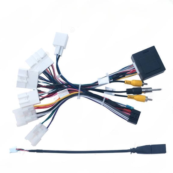 YH-Applicable 12-17 Chery Tiggo 3X/Tiggo 5/Tiggo7 Android large screen navigation modification power cord protocol box