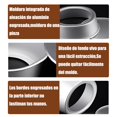 thumbnail image 4 of Moldes para hornear, 10 moldes redondos aluminio para pasteles de 4.5 pulgadas, con fondo extra&iacute;ble, para Brownies, mini pasteles, tarta de queso, para horno y lavavajillas, 4 of 6