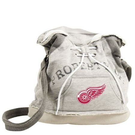 Littlearth NHL Hoodie Duffel Grey/Detroit Red Wings