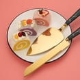 thumbnail image 2 of HOKSVZY Cake Knife Spatula Set Gift Stainless Steel Ceramic Handle Cake Knife Cake Spatula Gift Box Set CST, 2 of 7